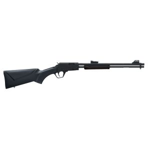 Rifle CBC Pump Action .22 LR Cano 18" - Coronha em Polímero Preto
