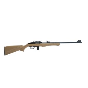Rifle CBC Semiautomático 7022 Calibre .22 LR Cano 21" Coronha em Polímero Tan