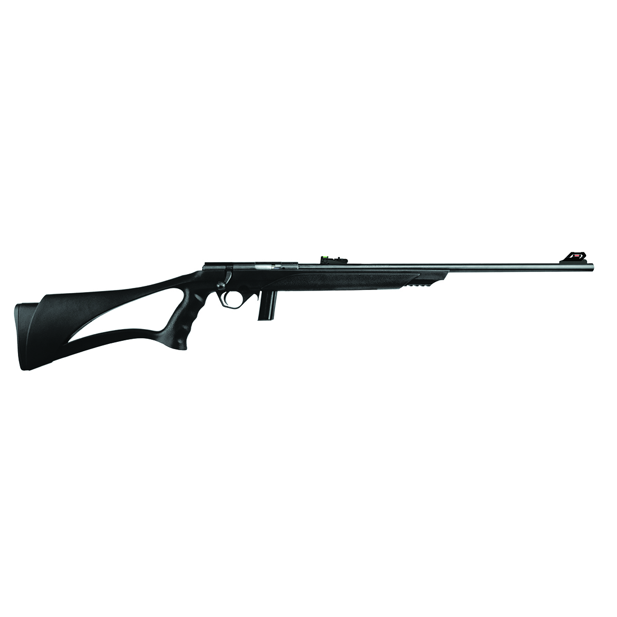 Rifle CBC Bolt Action 8122 Calibre .22LR Cano 23" Coronha Thumbhole Vazada Preta
