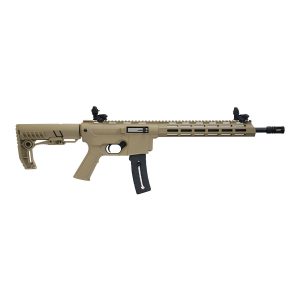 Rifle CBC Delta .22LR - Cano 14.5" Oxidado - Coronha Tan