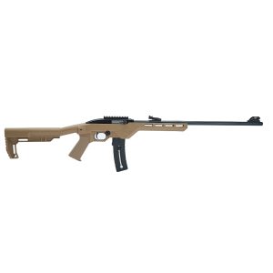 Rifle CBC Tactical .22LR Semiautomático - Coronha Tática em Polímero Tan